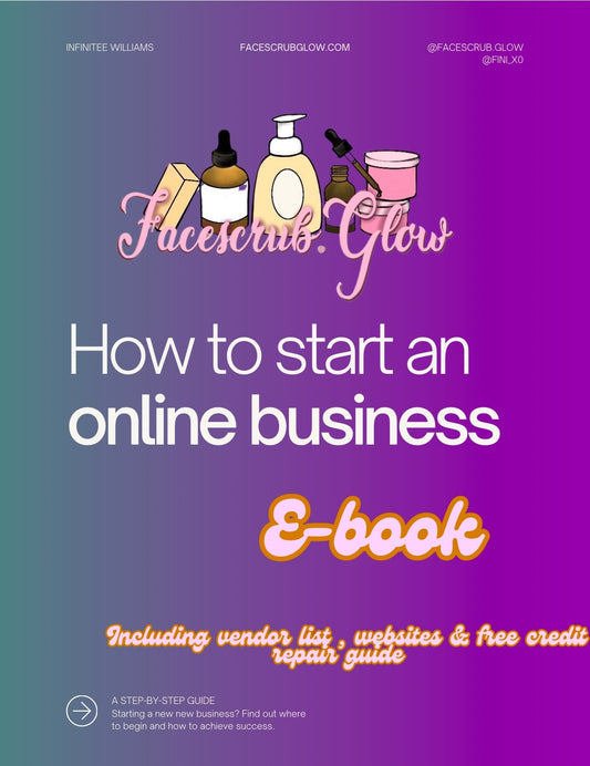 How to start an online business (E-Book)